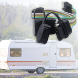 4 Pin Hitch Cable Tow Wiring Harness Flat End Connector for Rewiring Trailer Light RV Boat