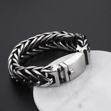 Titanium steel men's bracelet