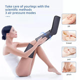 Leg And Foot Massager With Bag Sequential Air Compression Massage To Promote Blood Circulation Weight Loss Device