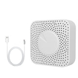 CO2 Meter PM2.5 Formaldehyde TVOC CO2 Temperature Humidity Detector Smart For Home Office WiFi Air Quality Monitor 6-in-1
