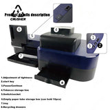 Fully Automatic Tobacco Filg hine 6.5/8mm Tube 10 Cigarette Per Cycle Electric Paper Roller Wrapping Maker Gadgets for Men