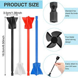10Pcs Paint Mixer Paddles Mixer Drill Attachment For Resin, Paint, Silicone, Ceramic Glaze Mixing