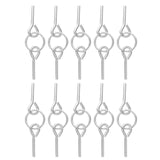 10pcs Tent Outdoor Connect Pin Camping Tent Accessories Camping Tent Connect Pin Tent Rope Connect Pin Outdoor Connect Pin Tent Fixed Outdoor Connect