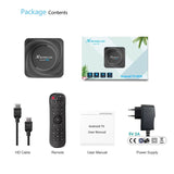 X88 PRO 20 Android 11.0 TV 8GB RAM 128GB ROM RK3566 Support 8K 2.4G/5G WiFi 1000M Set Top Box