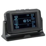 Tire Pressure Monitoring System RV TPMS High Accuracy Universal 4 Alarm 15bar Wireless with 10 Sensors for Camper for Trailer