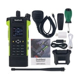 APX-8000 12W Band Walkie Talkie Radio VHF UHF Handheld Transceiver with Dual PTT Duplex Working Mode