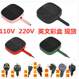 Breakfast hine 3 In 1 Household Non-stick Steak Frying Pan Egg Burger Electric Sand Maker Toaster Baking Waffle Cooking