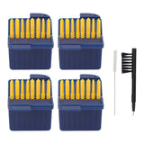 Set Wax Guards Kit Hearing Amplifier Cleaning Brush Tool with Storage Box for Starkey