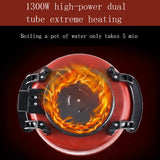 Hot Double Soup Pots Non Stick less Home Kitchen Cookware Twin Divided Shabu Pot Electric Cooker 6L