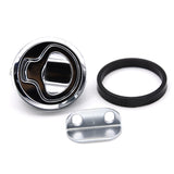 5pcs Flush Pull Slam Latch For RV Yacht Camper Deck Door Round Zinc Allo Boat Accessories Marine Hatch Locking Locker