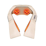 Electric rest suitable for back pain, neck physiotherapy red massage massager, body health care relax, hot compre