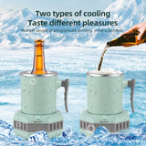 Aluminum Beverage and Mug Electric Bottle Can Cooler Warmer One Click Operation Quick Coog Warming Cup