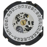 VS37 VS37A Light-Powered Movement Accessories 3 Digit Calendar Watch Parts