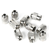 10PCS/lot Stainless Steel Nuts Screw Cap for M8x0.75 Electric Mill Grinder Shaft Dremel Rotary Power Tools Accessories
