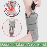 Double Iatable Ankle Spt Brace-Adjustable Rigid Stabilizer for Sprains,Tendonitis,Cast Support and Injury Protection Unise
