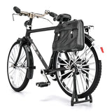 DIY Mini Alloy Bicycle Model Retro Simulation Metal Bike Assembling Educational Collection Toys For Children Gifts