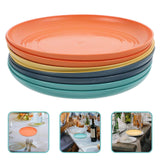 8pcs Dinner Plate Fruit Plate Dessert Plate Dessert Plate Party Dried Fruit Cake Dish Snacks Appetizer Dish Fruit Cake Plate