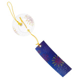 Glass Pendant Wind Chime Glass Wind Bells Home Balcony Hanging Decoration