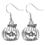 1 Pair Jack O Lantern Earrings Halloween Pumpkin Pendant Hook Pumpkin Dangle Earrings Pumpkin Drop Earrings For Thanksgiving Festival Party Favor