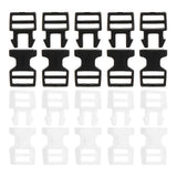 20Pcs Mini Quick Release Buckles Belt Buttons Doll Bag Buckle Fasten Accessory