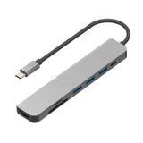 USB HUB 3.0 Type C Hubs 7 in 1 Multi Splitter Adapter OTG High Speed Practical Docking Station Universal For Xiaomi Lenovo book Pro 13 15 PC Computer Accessories