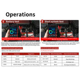 12/24V Tester 3.2 Inch Color Screen Intelligent Selection Car Auto Battery Analyzer Testing Tool