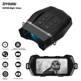 Infrared Digital Night Vision Binoculars 2.5" 1080P HD 4X Digital Zoom 600m Full Dark Night Vision Goggles Video Record for Hunt