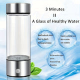 1pc Hydrogen Rich Water Cup,Portable Hydrogen Rich Water Cup - Super High Concentration, Weak Alkaline, Hydrogen Rich