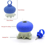 Ceramics Moxibustion Box Head Heating Therapy Acupuncture Point Chinese Moxa Sticks Burner Migraine Headaches treatment