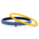 Silicone couple waterproof sports bracelet bracelet set