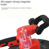 1680W Portable Lithium-Ion Electric Wall Polishing Machine for Cement Mortar and Concrete Surface, Handheld Abrasive Tool