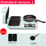 3 In 1 Breakfast Multifunction Sand Maker Detachable Non Stick Pan Boig Toast