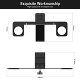 For Oculus Quest2 Pro Deskside Aluminum Alloy Bracket Quest2 Pro All-In-One VR Storage Hangers Replacement Parts