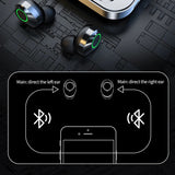 BT5.3 Gaming In Ear Wireless Headphones LED Display Bluetooth Earphone Hifi Stereo Sport Earbuds Headset With Mic Handfree Call