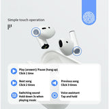 New Pro5s Wireless Earphone Earbuds for Game Headsets for Most Bluetooth Devices Hd Sound Quality Low Power Consumption