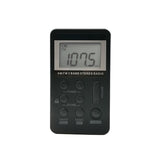 Portable mini FM/AM two-band radio Lithium battery-powered FM tuned medium wave 103 radio