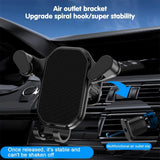 Car Phone Holder Hook Interior Air Vent Clip Mount Universal Mobile Support For Car Interior Bracket for iPhone Xiaomi
