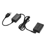 Andoer 5V USB to LP-E17 Dummy Battery Pack DC Coupler Adapter Replacement for Canon EOS M3/M5/M6 Cameras