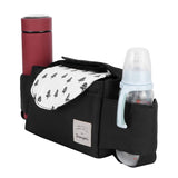 1X Baby Stroller Hanging Universal Cup Holder Mommy Storage Bag 300X190x130mm