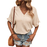 Women's Stylish Loose Short Sleeve Top