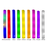 9pcs Halloween Light-Up Foam Stick Decoration Sponge Fluorescent Stic Glow With Battery Party Wedding Festival Decor Supplies
