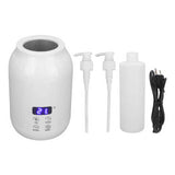 Massage Oil Heater LED Display Touch Control Temperature Adjust Essential Oil Bottle Warmer 110‑240V Single Bottle Oil Warmer