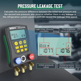Set Gauges Hvac and AC Recharge Kit Refrigeration Digital Manifold Gauge Meter r134A