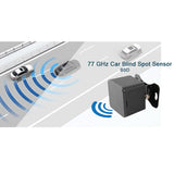 5-24V Car Bd Spot Monitoring System Ip67 Waterproof Millimeter Wave Radar Bsd Lca 50M 77Ghz Rader Sensor for Truck Van