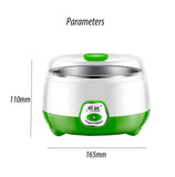Mini Automatic Yogurt Maker - Stainless Steel Tank, Pink, Ideal for Home DIY Kitchen Appliance