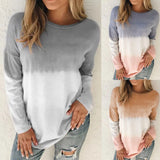 Dyeing gradient sweater