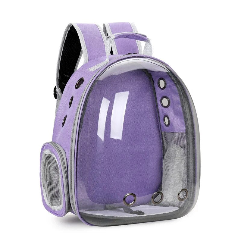18Colors Carrier for Cat Puppy Breathable Portable Pet Bag Stroller Carrying Backpack Transparent Space Backpack Travel Products