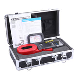 ETCR2000A+ 0.01-200ohm 65*32mm 99 Sets Stored Data Clamp-On Digital Ground Resistance Tester With Alarm Function