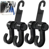 Headrest Hooks Auto Back Hanger for Wallet Purse Shopping Bag Hook Car Rear Seat Hanging Holder Interior Organizer