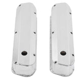 2pcs Fabricated Satin Aluminum Valve Covers Replacement for Ford Small Block SBF 289 302 351W Car Accessories
